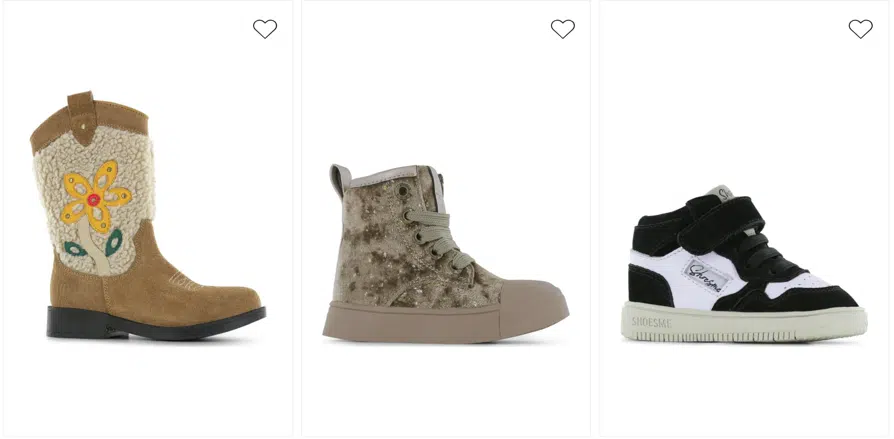 Maattabel Shoesme